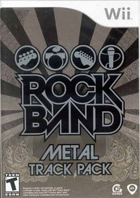 ROCK BAND METAL TRACK PACK WII ROCKBAND RB METALTRACK NINTENDO WII